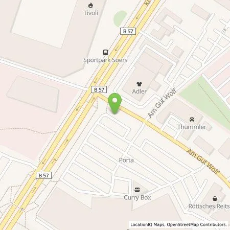 Standortübersicht der Tankstelle Allego GmbH in 52070 Aachen