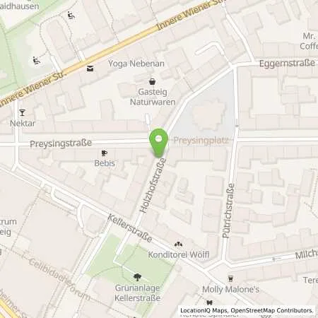 Standortübersicht der Tankstelle SWM Versorgungs GmbH in 81667 München