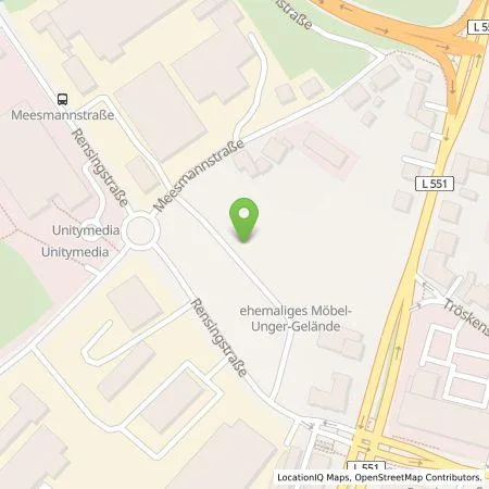 Standortübersicht der Tankstelle Allego GmbH in 44807 Bochum