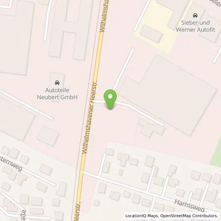 Standortübersicht der Tankstelle Bernard Matthews Oldenburg GmbH in 26125 Oldenburg