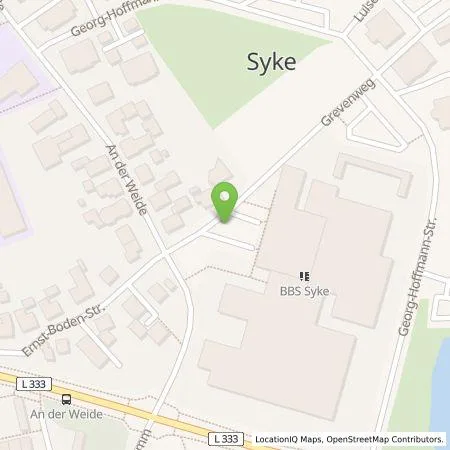 Standortübersicht der Tankstelle Backcharge GmbH in 28857 Syke