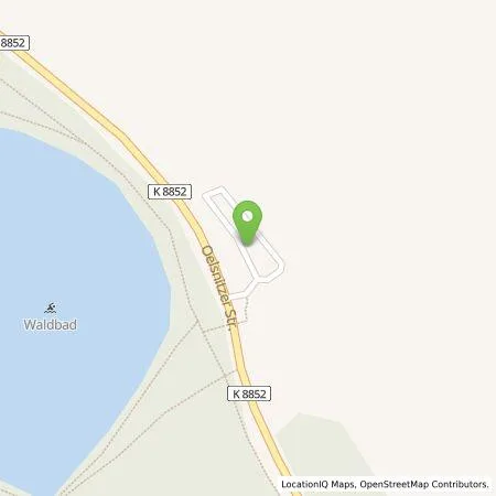 Standortübersicht der Tankstelle Wohnungsbaugesellschaft mbH Oelsnitz/Erzgeb in 09376 Oelsnitz /Erzgeb.