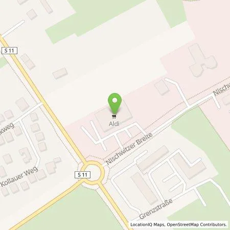 Standortübersicht der Tankstelle ALDI Nord Deutschland Stiftung & Co. KG in 04808 Wurzen