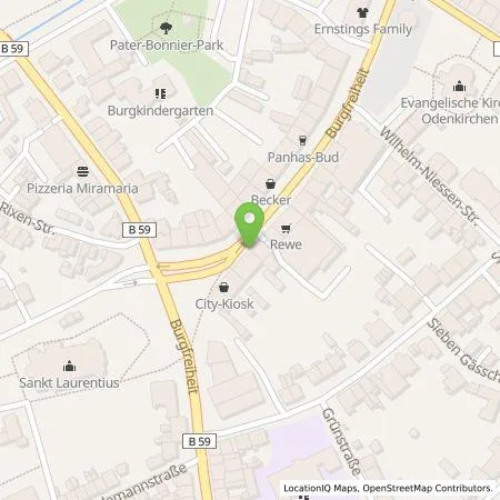 Standortübersicht der Tankstelle HOCHTIEF Ladepartner GmbH in 41199 Mönchengladbach