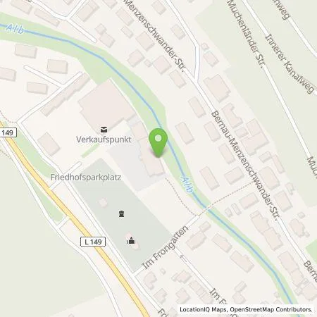 Standortübersicht der Tankstelle Lidl Dienstleistung GmbH & Co. KG in 79837 St. Blasien