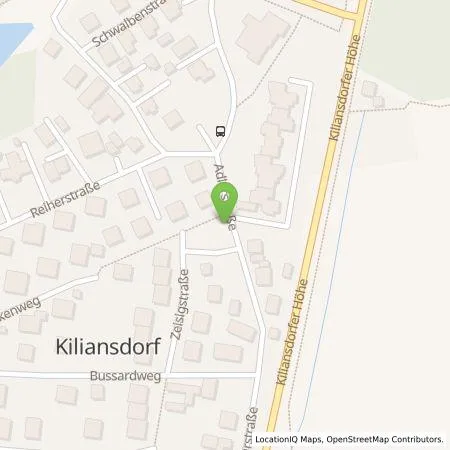 Standortübersicht der Tankstelle Energie Service GmbH der Stadtwerke Roth in 91154 Roth