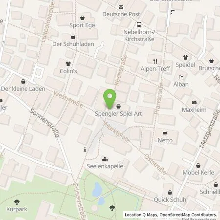 Standortübersicht der Tankstelle Claus Heinemann Elektroanlagen GmbH in 87561 Oberstdorf