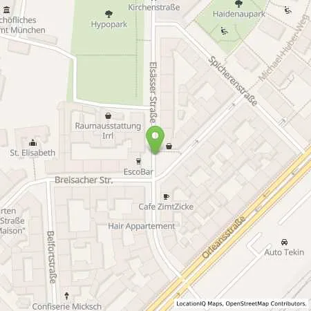 Standortübersicht der Tankstelle SWM Versorgungs GmbH in 81667 München