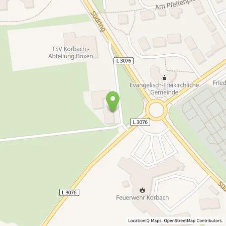 Standortübersicht der Tankstelle Eisbrüder GbR in 34497 Korbach