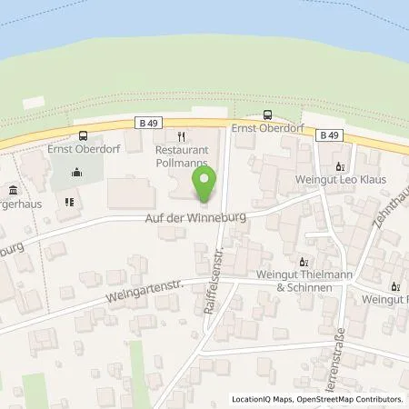 Standortübersicht der Tankstelle Paul Pollmanns GmbH in 56814 Ernst