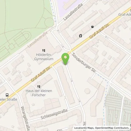 Standortübersicht der Tankstelle TankE GmbH in 51065 Köln