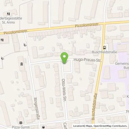 Standortübersicht der Tankstelle TankE GmbH in 51067 Köln