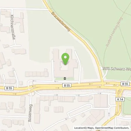 Standortübersicht der Tankstelle TankE GmbH in 50933 Köln