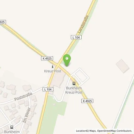 Standortübersicht der Tankstelle Kreuz-Post Hotel-Restaurant-Spa in 79235 Vogtsburg im Kaiserstuhl