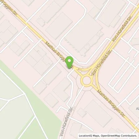 Standortübersicht der Tankstelle TankE GmbH in 50829 Köln