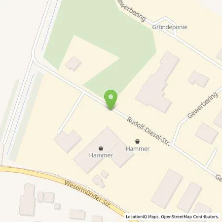 Standortübersicht der Tankstelle Autohaus Brunkhorst GmbH in 27432 Bremervörde