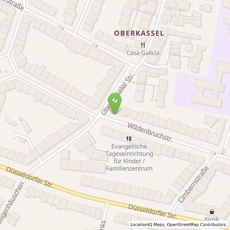 Standortübersicht der Tankstelle Stadtwerke Düsseldorf AG in 40545 Düsseldorf