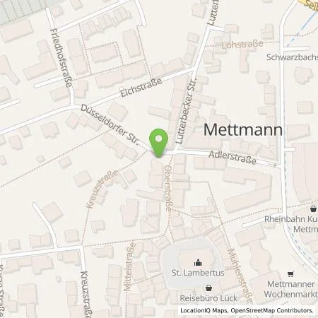 Standortübersicht der Tankstelle Stadtwerke Düsseldorf AG in 40822 Mettmann