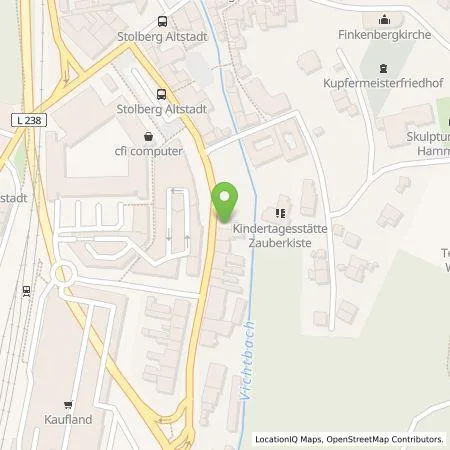 Standortübersicht der Tankstelle EWV Energie- und Wasser-Versorgung GmbH in 52222 Stolberg