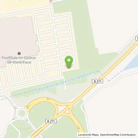 Standortübersicht der Tankstelle EnBW mobility+ AG und Co.KG in 67269 Grünstadt