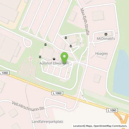 Standortübersicht der Tankstelle Echo Tankstellen GmbH in 73479 ELLWANGEN