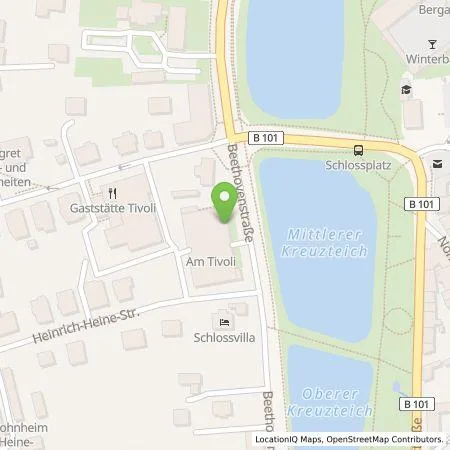 Standortübersicht der Tankstelle Stadtwerke Freiberg AG in 09599 Freiberg