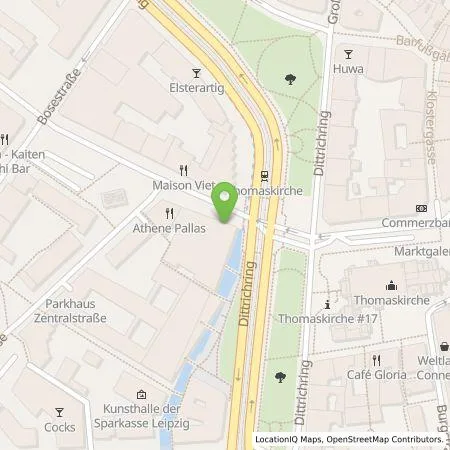 Standortübersicht der Tankstelle Wattif Europe GmbH in 04109 Leipzig