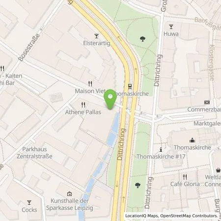 Standortübersicht der Tankstelle Wattif Europe GmbH in 04109 Leipzig