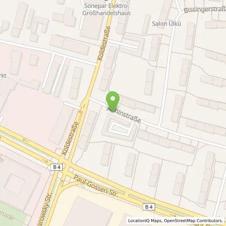 Standortübersicht der Tankstelle EDE - Energiedienst Erlangen GmbH in 91052 Erlangen