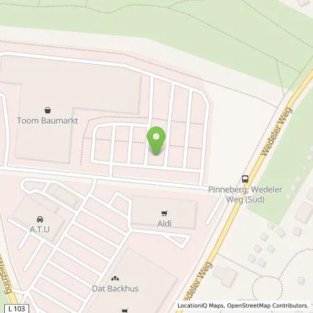 Standortübersicht der Tankstelle Pfalzwerke AG in 25421 Pinneberg