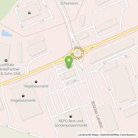 Standortübersicht der Tankstelle Pfalzwerke AG in 14806 Belzig