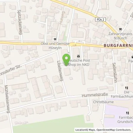 Standortübersicht der Tankstelle infra fürth service gmbh in 90768 Fürth