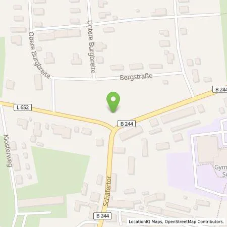 Standortübersicht der Tankstelle ALDI Nord Deutschland Stiftung & Co. KG in 38364 Schöningen