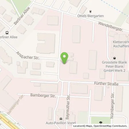 Standortübersicht der Tankstelle LErba Voglio Events & Catering in 63743 Aschaffenburg