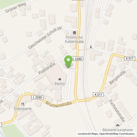 Standortübersicht der Tankstelle TEAG Mobil GmbH in 07980 Berga-Wünschendorf