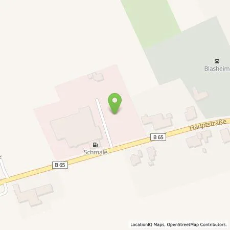 Standortübersicht der Tankstelle Fritz Schmale GmbH in 32312 Lübbecke