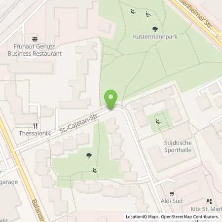 Standortübersicht der Tankstelle SWM Versorgungs GmbH in 81669 München