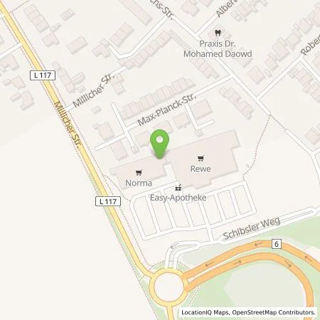 Standortübersicht der Tankstelle EnBW mobility+ AG und Co.KG in 41836 Hückelhoven