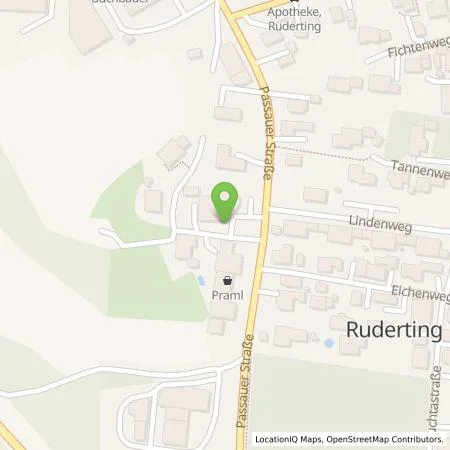 Standortübersicht der Tankstelle Citywatt GmbH in 94161 Ruderting