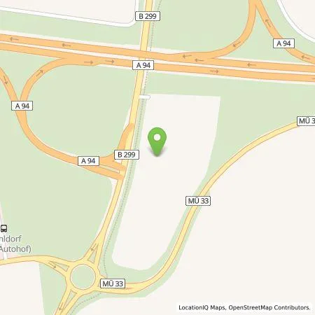 Standortübersicht der Tankstelle Pfalzwerke AG in 84513 Erharting