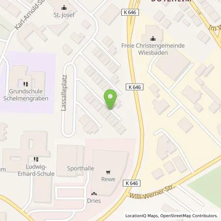 Standortübersicht der Tankstelle ESWE Versorgungs AG in 65199 Wiesbaden