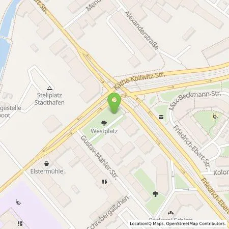 Standortübersicht der Tankstelle Stadtwerke Leipzig GmbH in 04109 Leipzig