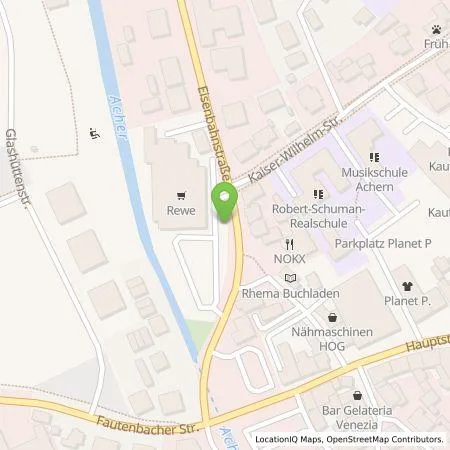 Standortübersicht der Tankstelle Pfalzwerke AG in 77855 Achern