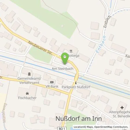 Standortübersicht der Tankstelle EM1 GmbH in 83131 Nußdorf a. Inn