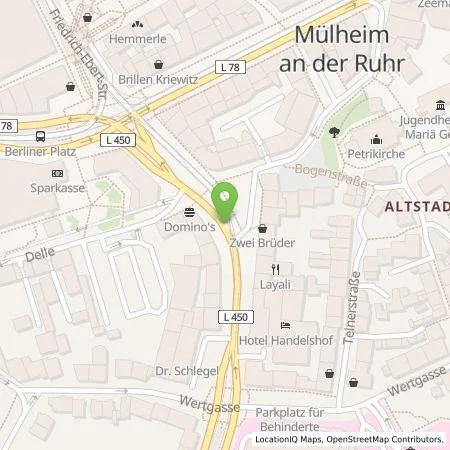 Standortübersicht der Tankstelle medl GmbH in 45468 Mülheim an der Ruhr