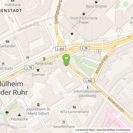 Standortübersicht der Tankstelle medl GmbH in 45468 Mülheim an der Ruhr