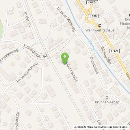 Standortübersicht der Tankstelle FairEnergie GmbH in 72827 Wannweil