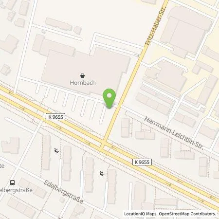 Standortübersicht der Tankstelle Pfalzwerke AG in 76185 Karlsruhe