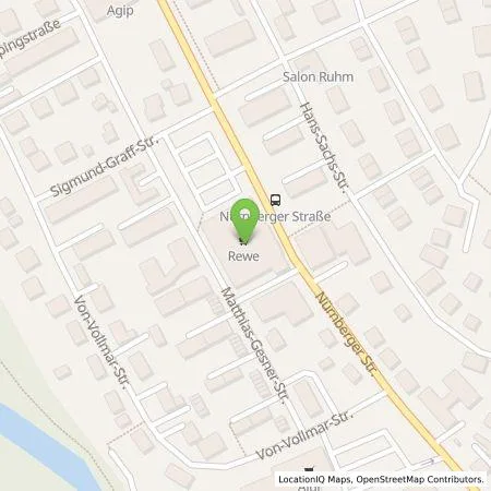 Standortübersicht der Tankstelle EnBW mobility+ AG und Co.KG in 91154 Roth