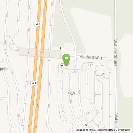 Standortübersicht der Tankstelle IONITY GmbH in 49451 Holdorf